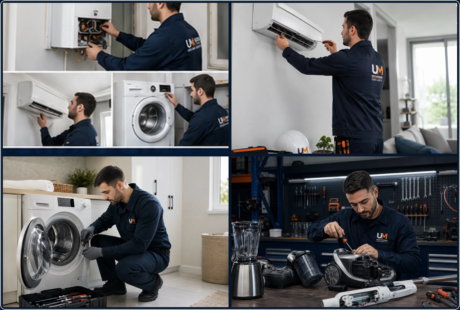 Kombi, Klima, Beyaz Eşya ve Elektrikli Ev Aletleri Teknik Servisi